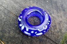 Náhled výrobku: Ringperla modrá tečkovaná